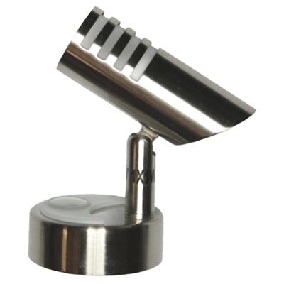 Dimatec 1W daylight LED Nickel satin