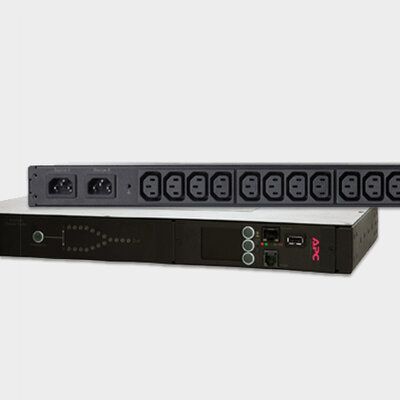APC RACK ATS, 230V, 10A, C14 IN, (12) C13 OUT