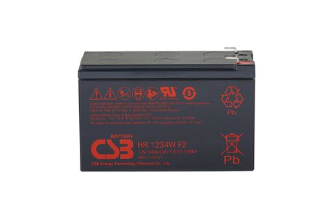 CSB HR 12V 34W 9Ah Battery F2 Terminal