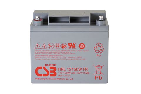 CSB HRL 12V 150W 10 Year Design Battery M6 Bolt