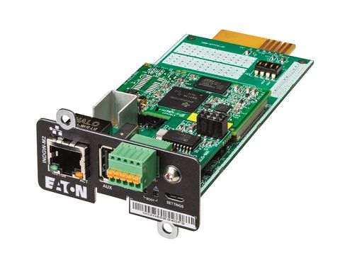 Eaton Modbus/Gigabit Industrial Minislot Card