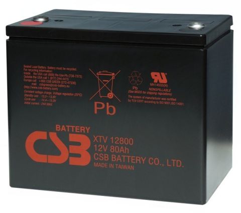 CSB XTV 12V 80Ah High Temp Battery