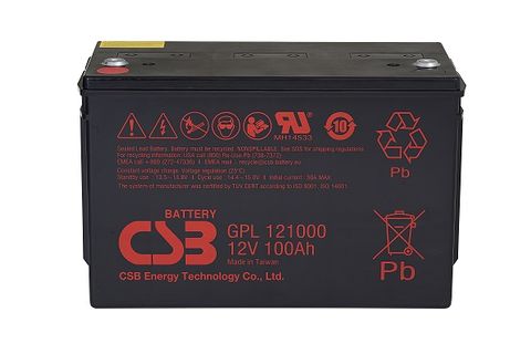 CSB 12V 100Ah 10 Year Design Life Battery