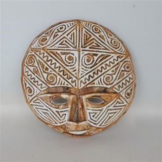 Papua Wooden Mask 20cm x 20cm high