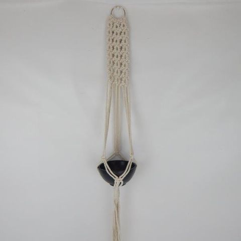 Macrame Plant Holder 7cm x  90cm long