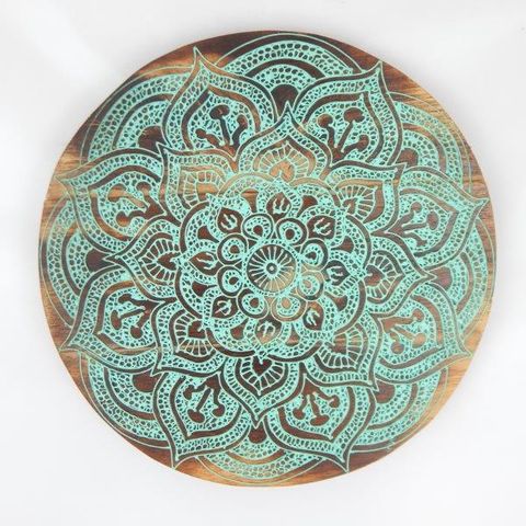 Mandala Sea Green 30cm dia