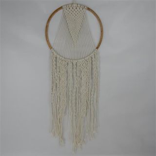 Macrame Hoop Wall Hanging 32cm x 90cm long