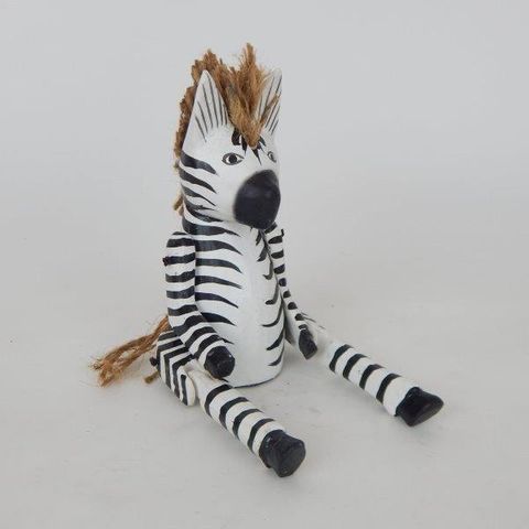 Animal Zebra 15cm high