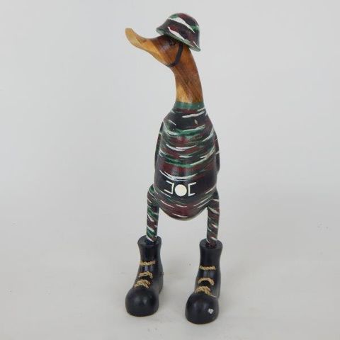 Duck Soldier 9cm x 28.5cm high