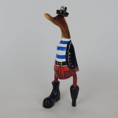 Duck Pirate 8.5cm x 28cm high