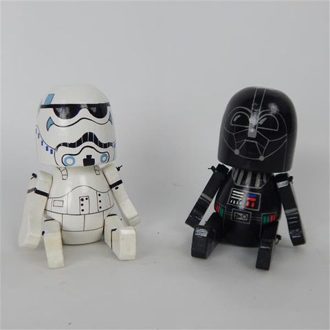 Star Wars Minis Darth Vader/Stormtrooper 10cm high