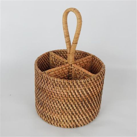 Lombok Cutlery Holder Natural 19cm x 30cm high