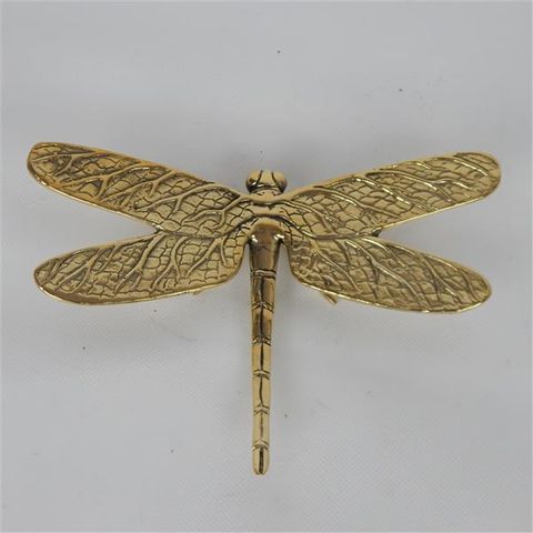 Brass Dragonfly Large 17cm x 12cm high DUE MID NOV
