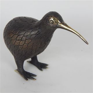 Brass Kiwi Large 14cm x 11cm high