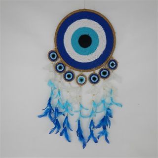 Evil Eye 7 Ring Dreamcatcher 32cm x 70cm long