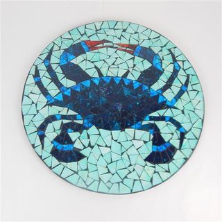 Sardina Glass Tiled Crab 40cm dia