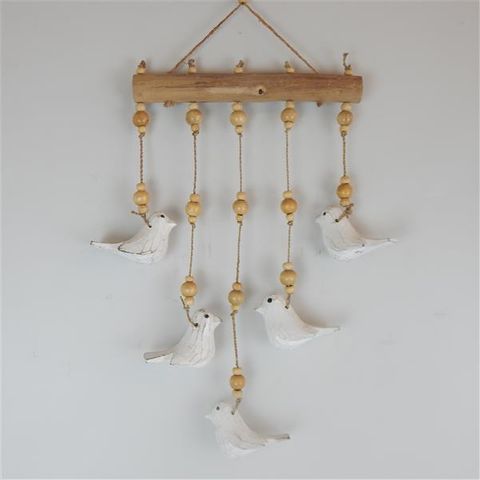 Ganti Mobile Birds Whitewash 23cm x 50cm long