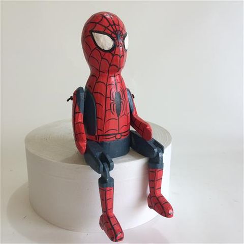 Superhero Spiderman  8cm x 17cm high DUE LATE MARCH