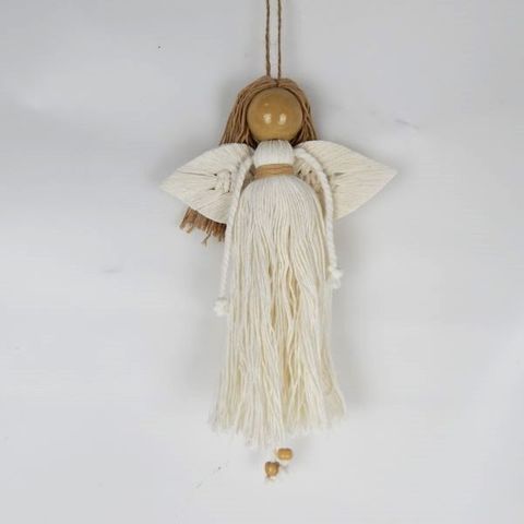 Single Angel Cream 15cm x 25cm long DUE DEC