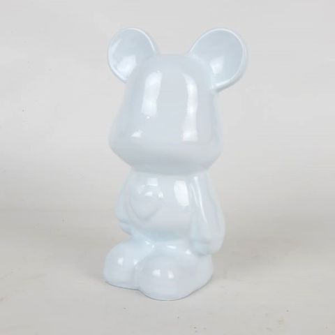 Resin Mouse White 11cm x 18cm high