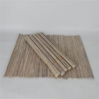 Woven Placemats s/6 Natural 36cm x 50cm DUE DEC