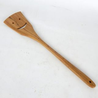 Teak Cooked SIngle Spoon 35cm long