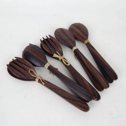 Dawa Mini Salad Servers 5 sets 17cm long
