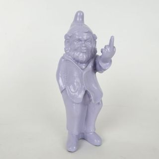 Mini Naughty Gnome Pale Lilac 18cm high