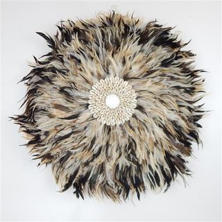 Ayam Feather Circle Natural Light 60cm DUE JUNE