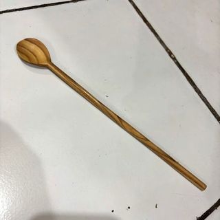 Teak Smoothie Spoon s/4 25cm long DUE JUNE