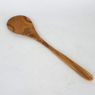 Teak Large Round Spoon 36cm long