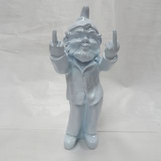 Gnome Double Finger White 30cm high