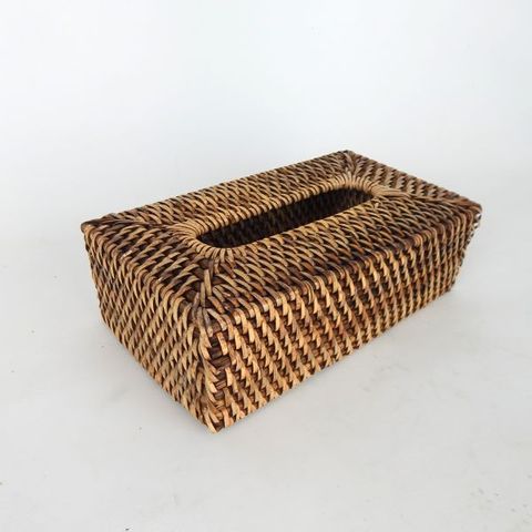 Lombok Tissue Box Large Natural 25cm x 15cm x 10cm