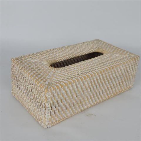 Lombok Tissue Box Large Natural 25cm x 15cm x 10cm DUE JUNE