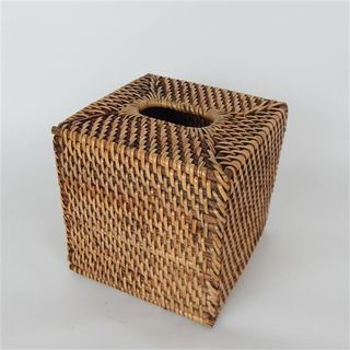 Lombok Tissue Box Small Natural 13cm x 13cm x 13cm DUE JUNE