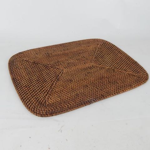 Lombok Placemat Rectangular Nat 30cm x 50cm DUE JUNE