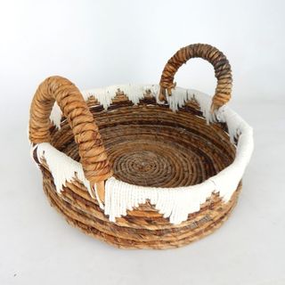 Banana Fibre Tray w Handles 40cm x 10cm / 20cm DUE JUNE