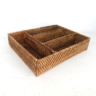 Lombok Cutlery Tray Natural 30cm x 40cm x 8cm