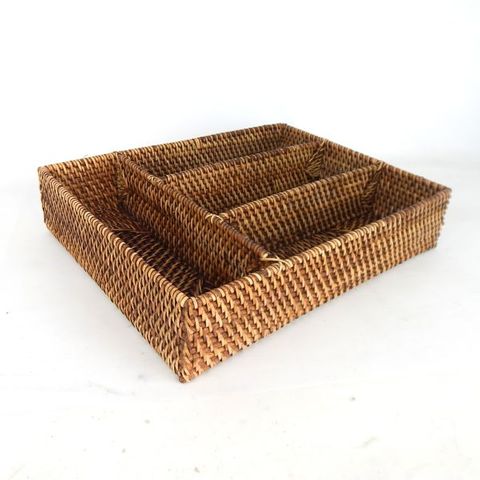 Lombok Cutlery Tray Natural 30cm x 40cm x 8cm