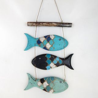 Crete Fish w Scales 3 pcs 25cm x 40cm long