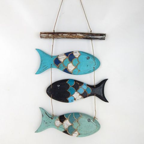 Crete Fish w Scales 3 pcs 25cm x 40cm long