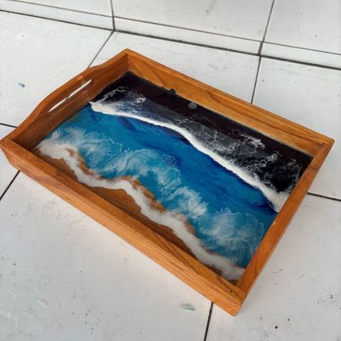 Oceania Tray w Handles 36cm x 26cm x 4.5cm high DUE JUNE