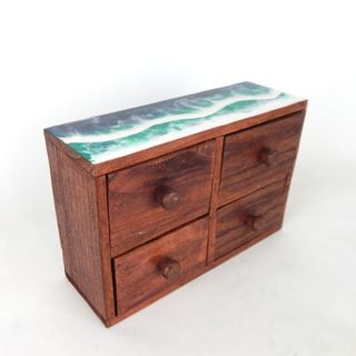 Oceania Trinket 4 Drawers 30cm x 13cm x 20cm