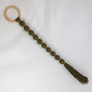 Bola Tassel Khaki 80cm long