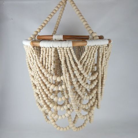 Beaded Labella Chandalier Natural 50cm x 80cm