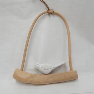 Driftwood 1 Bird on a Wire 20cm x 25cm high