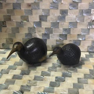 Brass Nesting Kiwi Small DUE NOV