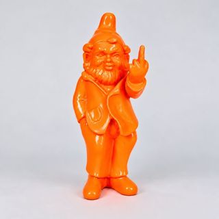 Mini Naughty Gnome Fluro Orange 18cm high DUE NOV