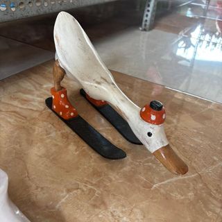Redband Duck Skiing Red/Black 30cm x 17cm high DUE NOV
