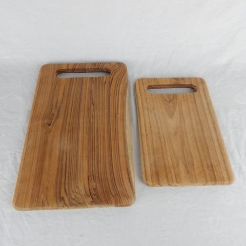 Teak Rectangular Board Small 20cm x 30cm